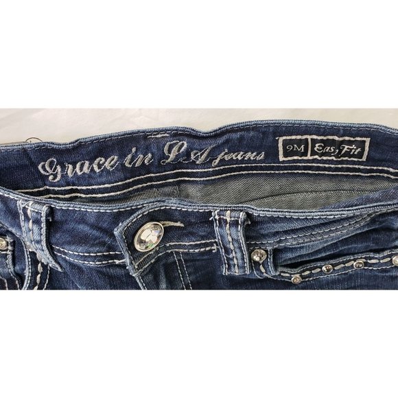 Grace In LA Jeans ~ Capri Sz 9M - Picture 7 of 15